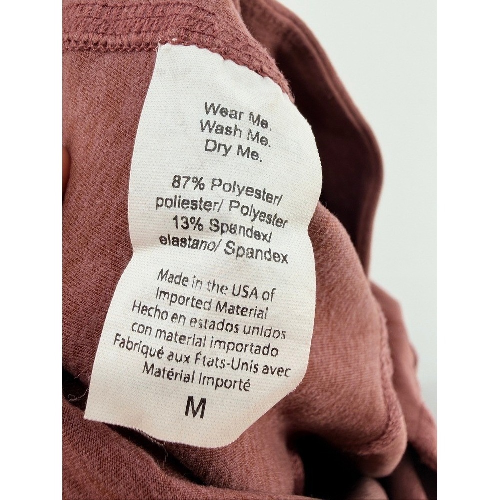 Beyond Yoga High Waisted Leggings Mauve Brown Pocket Size M - Picture 8 of 13